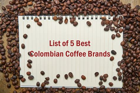 colombian coffee brands